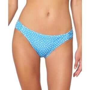 Jessica Simpson On The Spot Printed Shirred Hipster Bottoms Size M